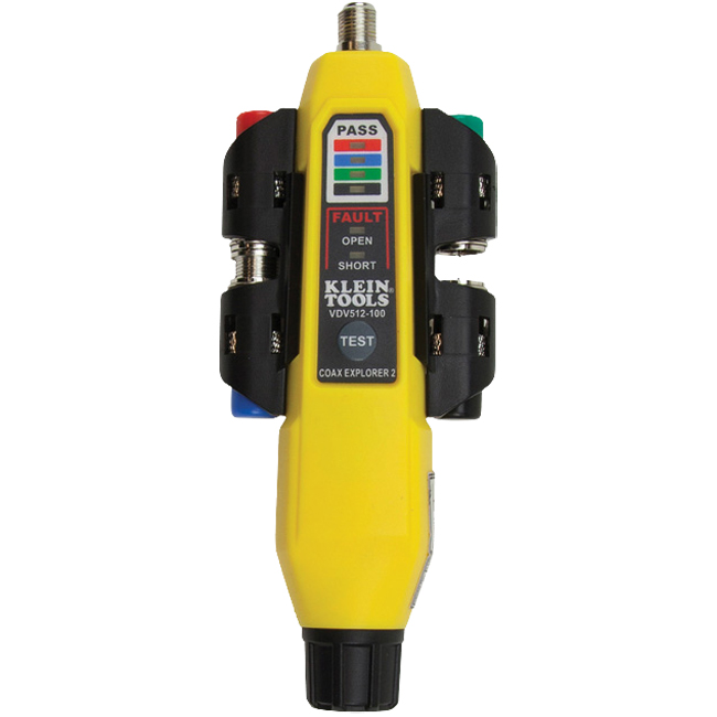 Klein Tools VDV512-101 Cable Tester Coax Explorer 2 Tester with Remote Kit from Columbia Safety